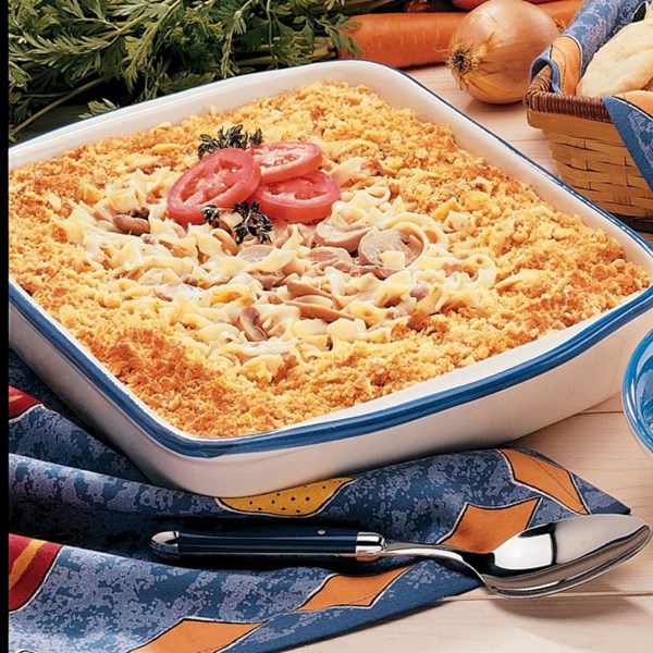 Tuna mushroom casserole 