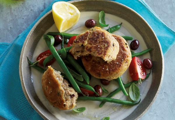 Tuna Nicoise fishcakes