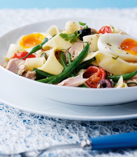 Tuna Niçoise pasta