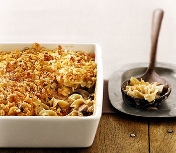 Tuna noodle casserole