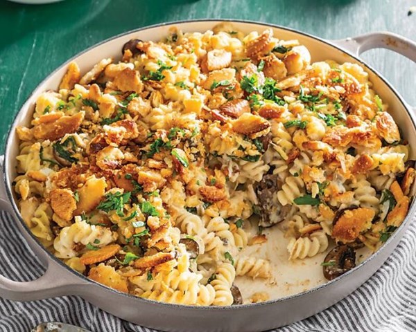Tuna noodle casserole