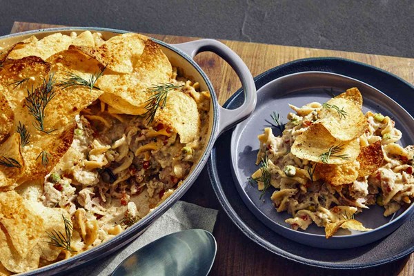 Tuna noodle casserole