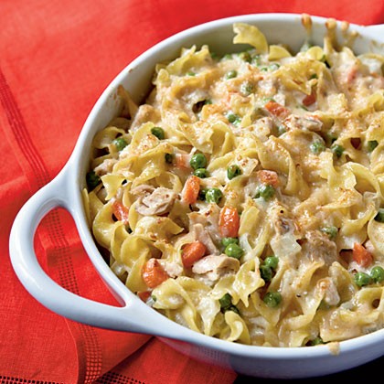 Tuna noodle casserole