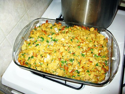 Tuna noodle casserole