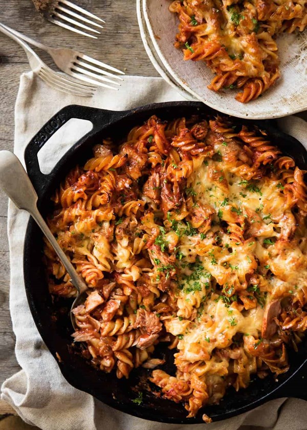 Tuna pasta bake