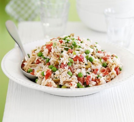 Tuna rice salad