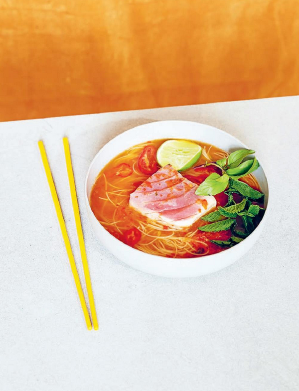 Tuna sambal broth / vermicelli noodles