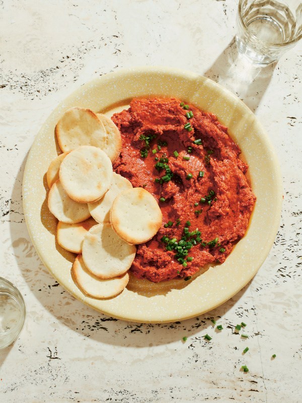 Tuna tomato dip