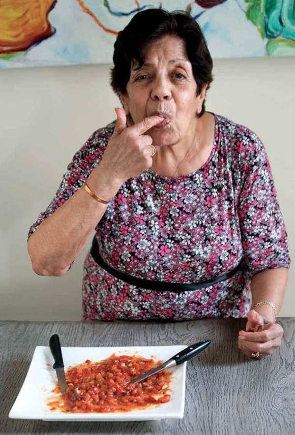 Tunisian salad [Mazal Maryoussef Uzan]