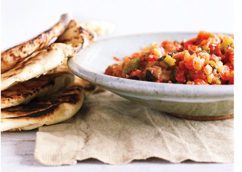 Tunisian vegetable salsa