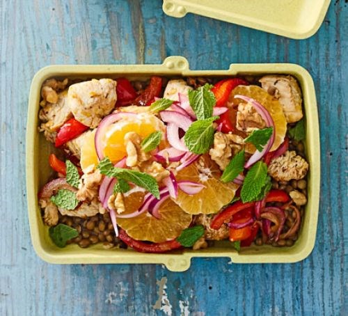 Turkey & clementine lunch bowl