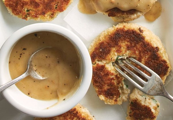 Turkey & potato cakes