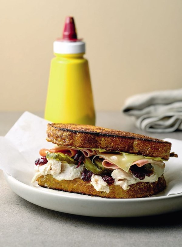 Turkey and ham Monte Cristo