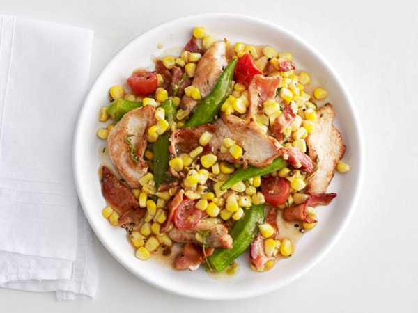 Turkey and okra skillet dinner