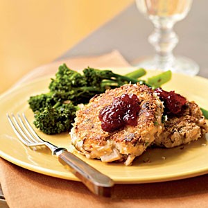 Turkey and wild mushroom hash cakes