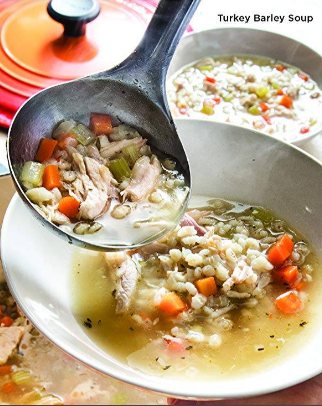 Turkey barley soup