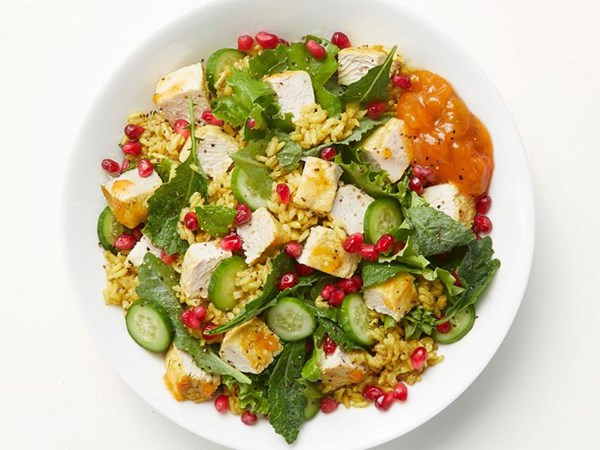 Turkey-basmati rice salad