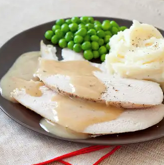 Turkey breast with gravy