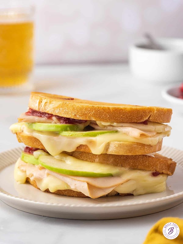 Turkey Brie grilled cheese
