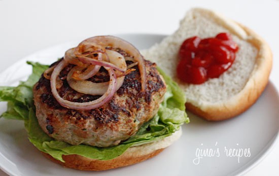 Turkey burgers with zucchini
