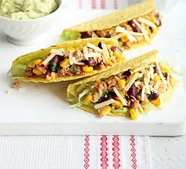 Turkey chilli tacos