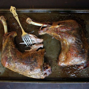 Turkey confit