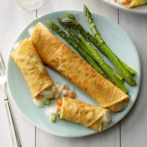 Turkey crepes