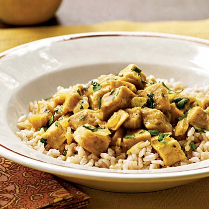 Turkey curry