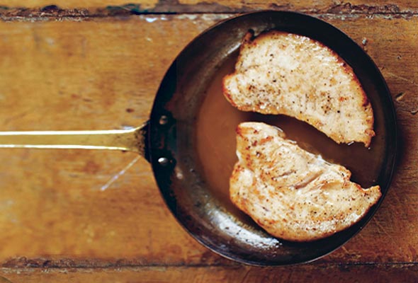 Turkey cutlets with marsala
