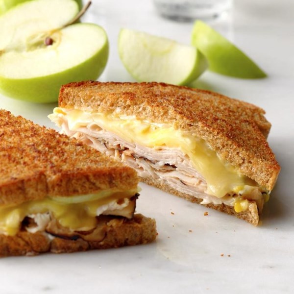 Turkey Dijon melts 
