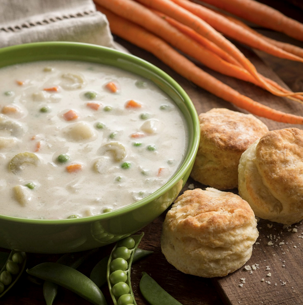 Turkey dumpling soup