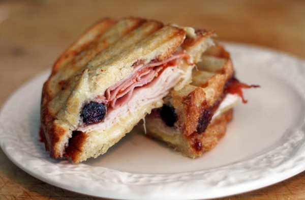 Turkey, fig & capicola panini