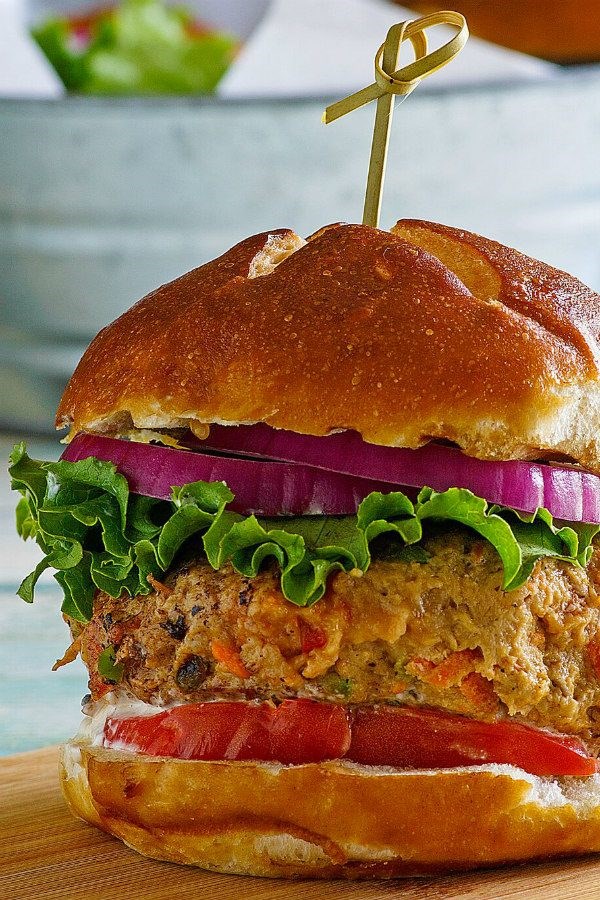 Turkey garden burgers