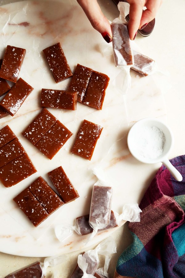 Turkey gravy salted caramels