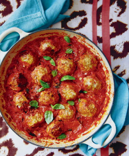Turkey meatballs in tomato sauce