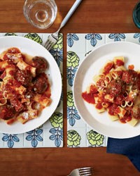 Turkey meatballs two ways