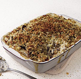 Turkey noodle casserole