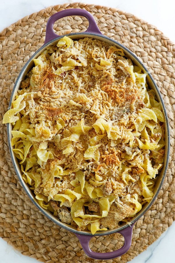 Turkey noodle casserole