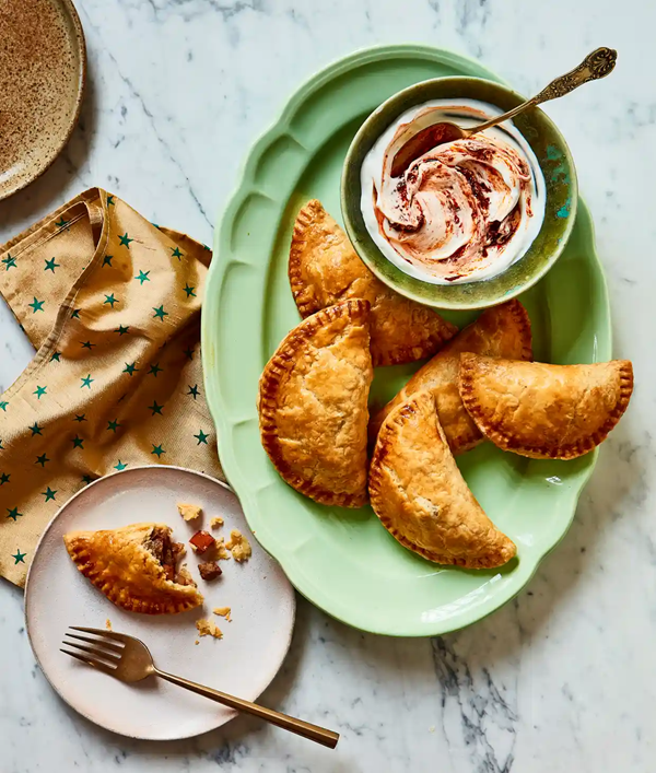 Turkey, pancetta and parsnip empanada