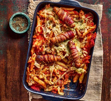 Turkey pasta bake