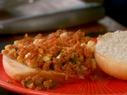Turkey picadillo sloppy Joes