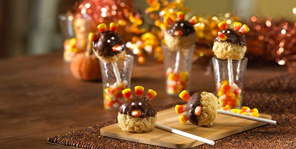 Turkey pop treats