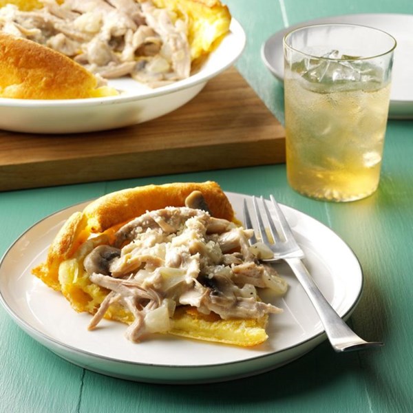 Turkey puff pancake