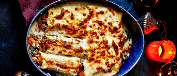 Turkey sage cannelloni