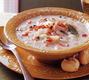 Turkey sage chowder