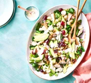 Turkey salad with grapes & walnuts