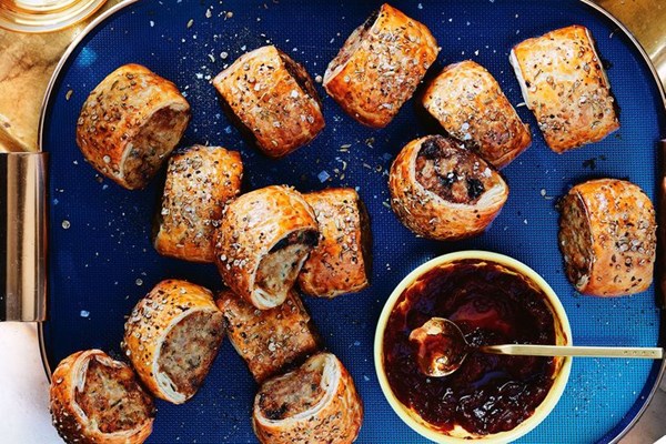 Turkey sausage rolls
