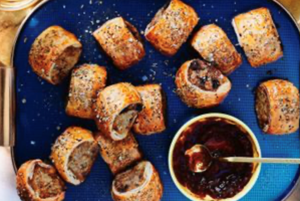 Turkey sausage rolls