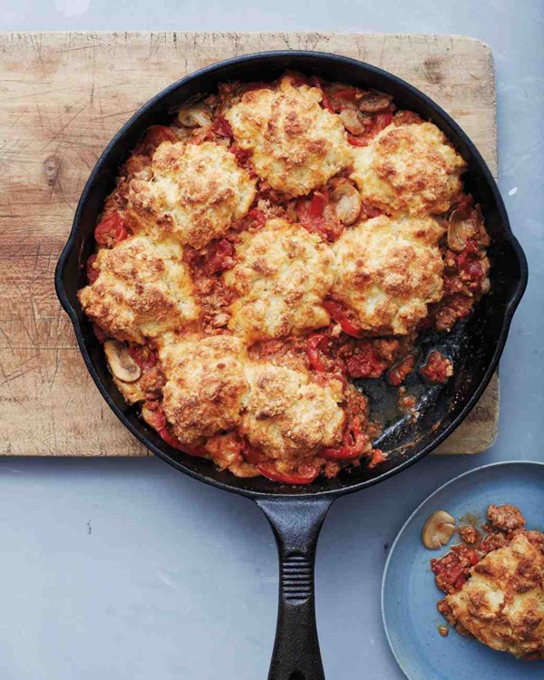 Turkey skillet pie