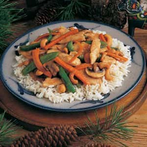 Turkey stir-fry